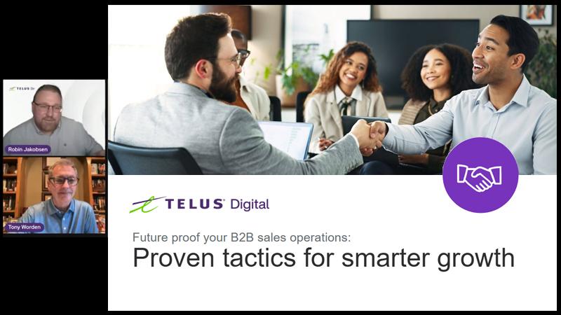 Future Proof Your B2B Sales Operations - Webinar - Hero