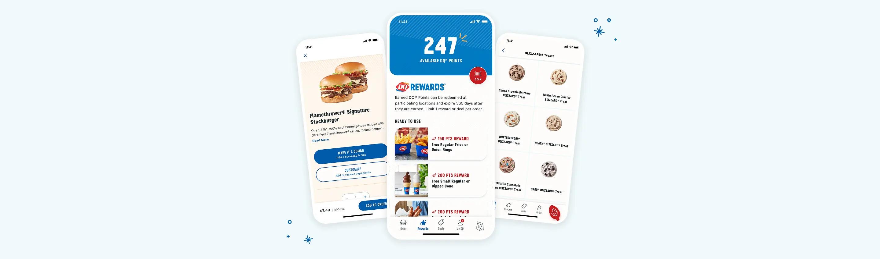 DQ app mobile ordering